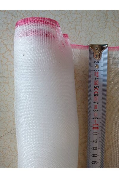DRL HIRDAVAT 140x600 Cm Naylon Beyaz Sineklik 100 Adet Kalın Tip Raptiye