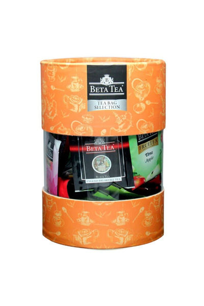Beta Hediyelik Tea Bag Selection Özel Lezzet Kutusu (28 Çeşit x3 Adet)(Turunc...