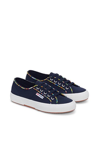 Superga 2750 Multicolor Beads Kadın Lacivert Sneaker