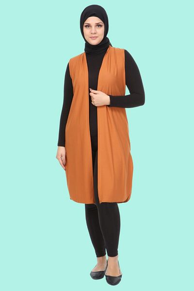 NESAFET 4804 Model Women's Long Vest - All Seasons Buttoned