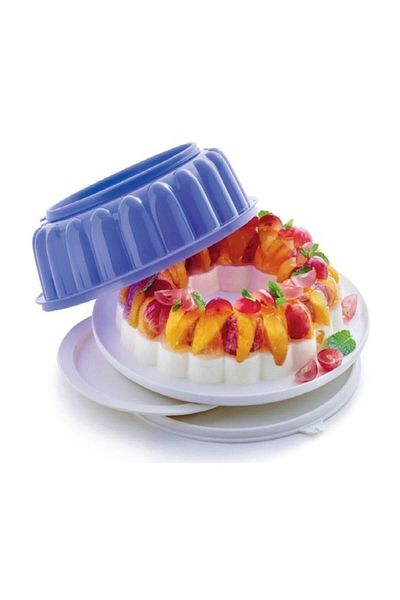 Tupperware Princess Crown Shape and Service Pattern