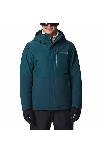 Salomon green ski jacket online