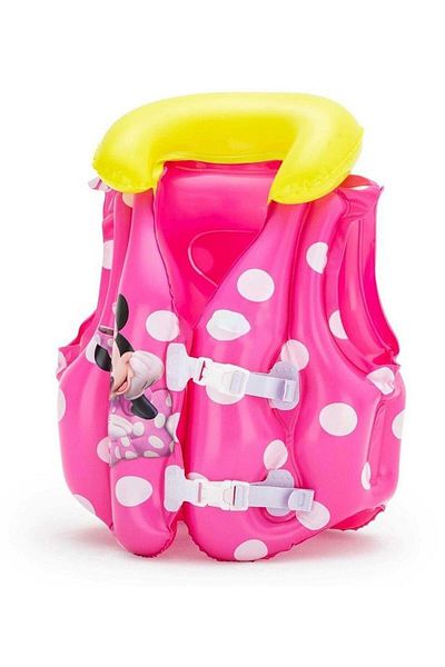 BESTWAY Minnie Mouse Children's Life Jacket 51x46 Cm Double Safety