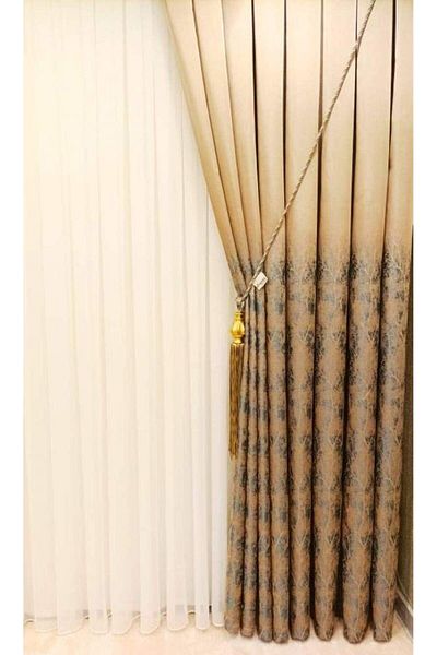 Brillant Smyrnahome Does Not Want Tulle Curtain Slub - 1/3 (SIK) Pleat