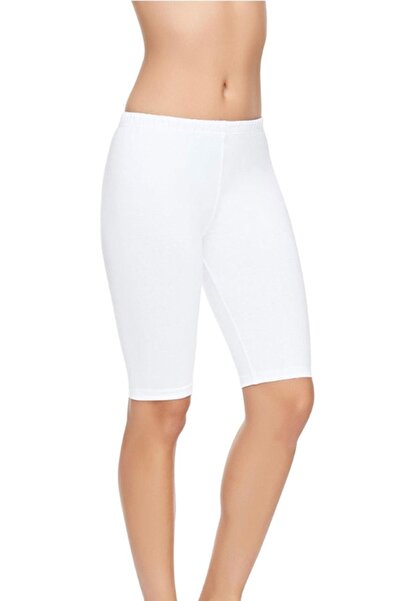 Tutku Iç Giyim Elit Likralı Kadın Sporcu Kısa Rahat Tayt