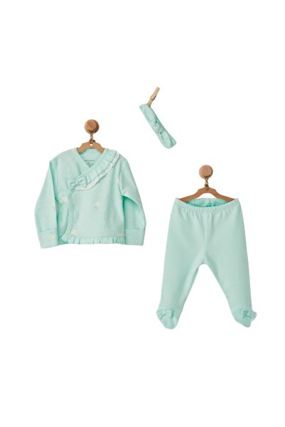 andywawa طقم أطفال مكون من 3 قطع من Ac22804r Summer Paradise بلون النعناع