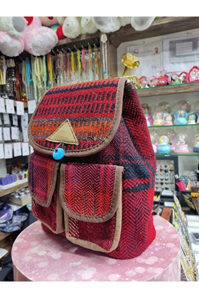 BERÇİN TAKI Otantik Çanta, Etnik Çanta, Sırt Çantası, Yöresel Çanta, Örgü Çan...