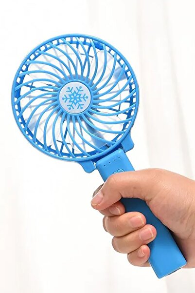 TechnoStation Şarjlı Fan Masa Üstü Ve Elde Tutmalı Katlanabilir Fan Vantilatö...