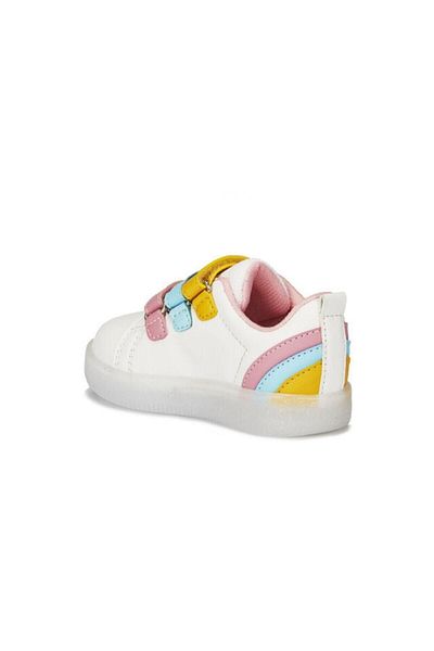 Vicco Sun Baby Lighted Shoes White/pink