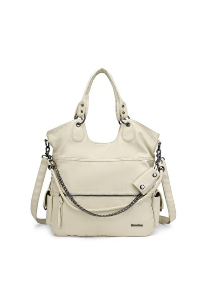 BARCELONA 21K حقيبة نسائية من الجلد الناعم - حزام كتف، غسيل 21-K برشلونة 1582-3