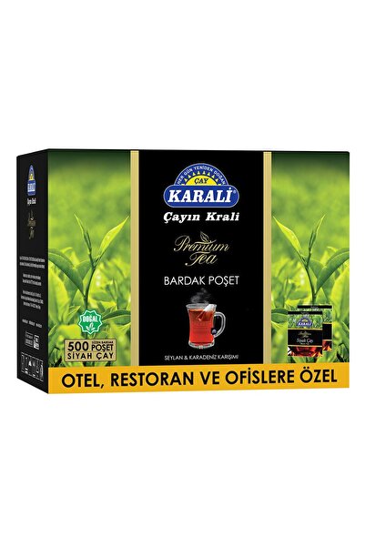 Karali Çay Premium Bardak Poşet Çay 500'lü