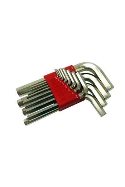 İzeltaş 12'li Altı Köşe Allen Anahtar Takımı (SAE)