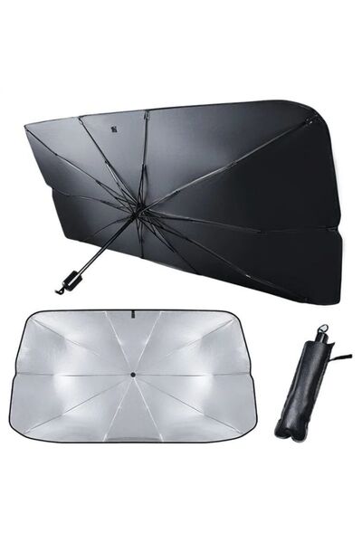caraks Parasolar pliabil pentru mașină Umbrelă pentru parbriz 118 cm - 65 cm ...