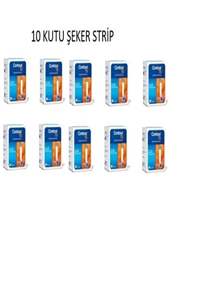 CONTOUR PLUS Contour Ts Kan Şekeri Test Stripi 50'li 10 Kutu