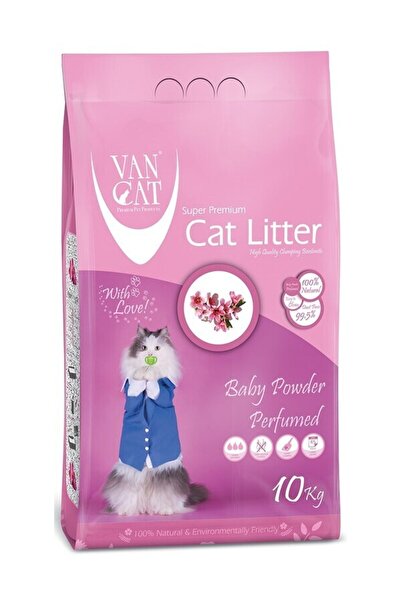 Bentaş Van Cat Pudra Kokulu Ince Taneli Kedi Kumu 10 Kg