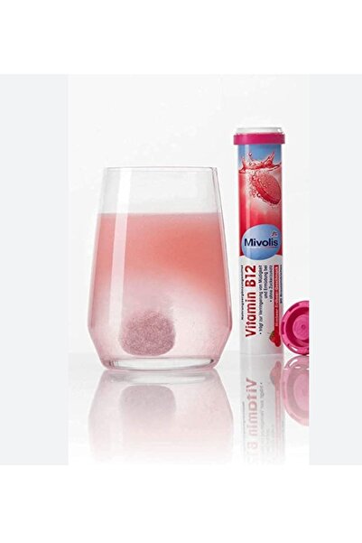 mivolis Karışık Meyveli B12cvitamin Suda Eritilen Efervesan Tablet Meyve Suyu...
