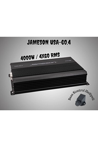 Genel Markalar 2024 Yeni Seri Jameson Usa-60.4 4000 Watt Bass Kontrol Hediyel...