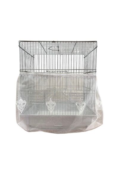 bayraktarpet L Büyük Boy 1 Adet Muhabbet Kuşu Kafes Tülü