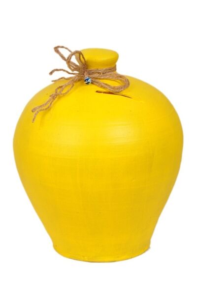 Samesa Toprak Kumbara Testi (sarı Fiyonklu)