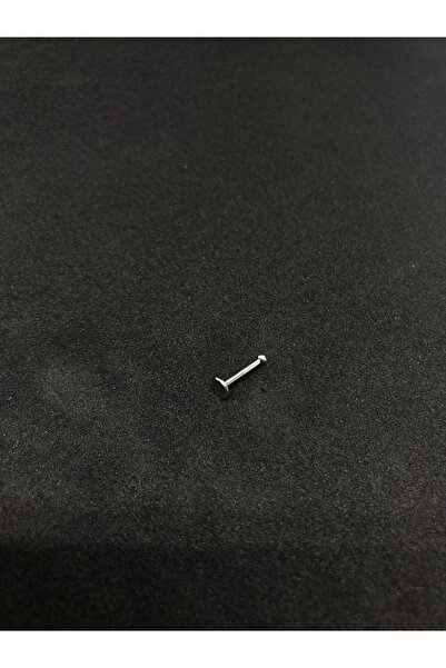 artemis gümüş Beyaz Taşlı Çene Piercing