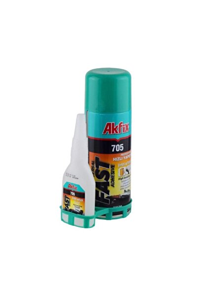 Akfix 705 Mdf Kit Hızlı Yapıştırıcı 400ml+100gr