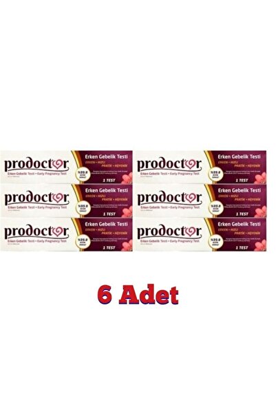 Prodoctor Erken Gebelik Testi 6 Adet