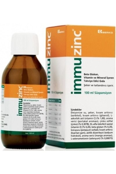 Berko Immuzinc Suspension - 100 Ml Capacity