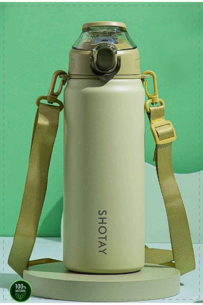 OMZ 750ml Steel Thermos with Transparent Lid - 1 Piece Shotay