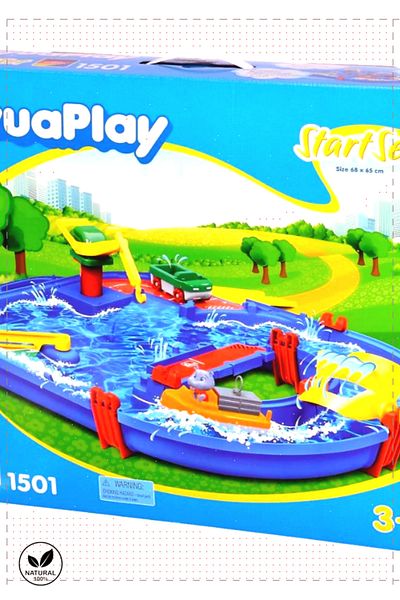 OMZ 1 Piece Aquaplay Starter Set - Girl and Boy Toys, Montessori Educated