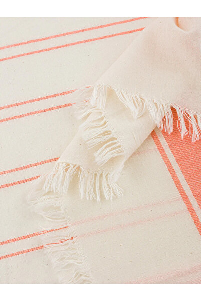 LC Waikiki LCW HOME Смугастий рушник для ванної кімнати з бахромою 90x165 см