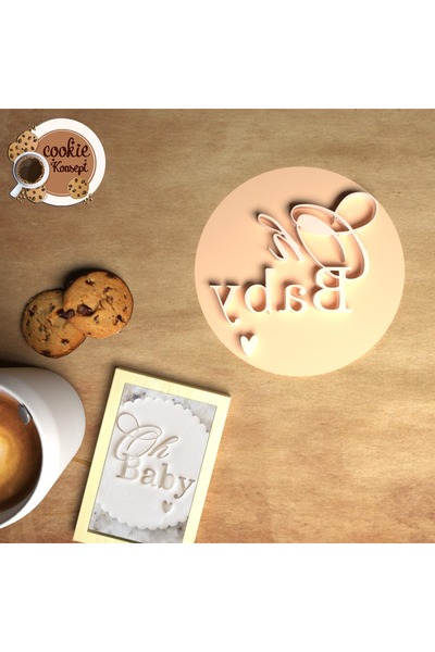 CookieKonsept Baskı Kurabiye Kalıbı - Stamp