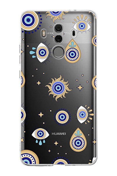 PrintiFy 1mm Slim Fit Evil Eye Bead 5 Printed Transparent Case Compatible wit...