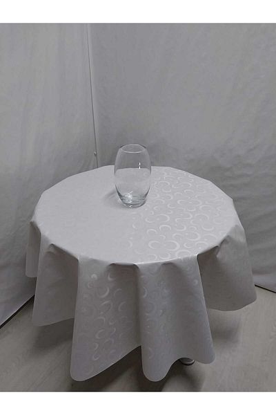 Herseyygüzell Fata de masa rotunda din PVC de 140 cm