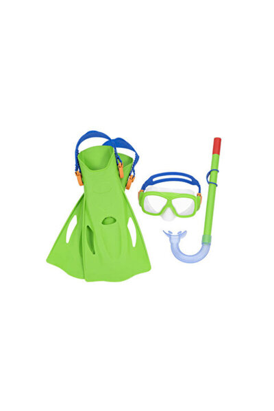 BESTWAY Explora Essential Çocuk Dalış Seti (Dalış Maskesi, Şnorkel, Palet)