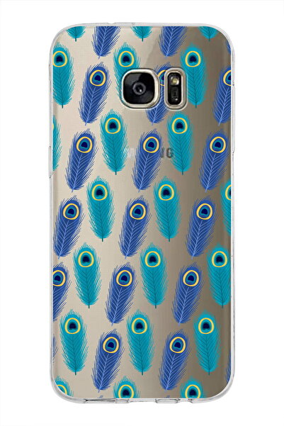 PrintiFy حافظة شفافة مطبوعة بخرزة عين الشر مقاس 1 ملم متوافقة مع هاتف Samsung...