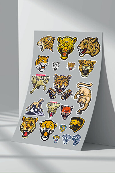 Sticker Market Set de autocolante Cougar - Pachet de 1