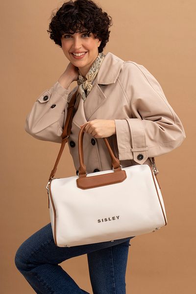 Sisley Geantă de călătorie bej pentru femei - SLY025