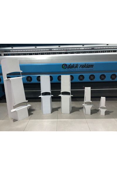 dakik reklam 140cm Photoblock Stand - Cardboard Stand Poster Holder, 10 Pieces