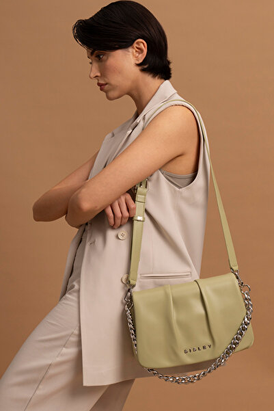 Sisley Green Women's Shoulder Bag - Sly017