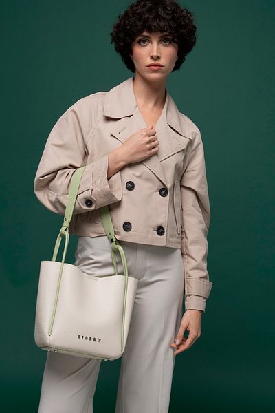 Sisley Beige-Green Women's Shoulder Bag - Sly049