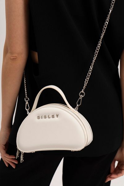 Sisley Geantă albă de damă - SLY112