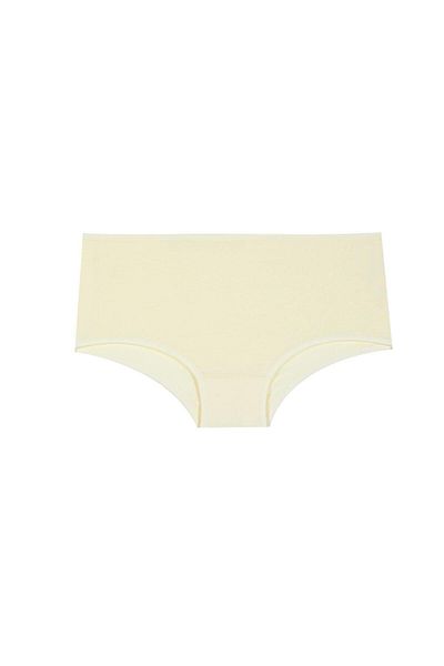 DONLİZZA Yellow High Waist Women's Panties - 5 Pieces