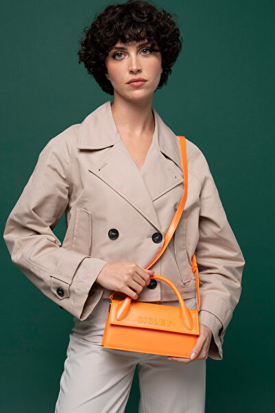 Sisley حقيبة يد نسائية برتقالية - SLY001