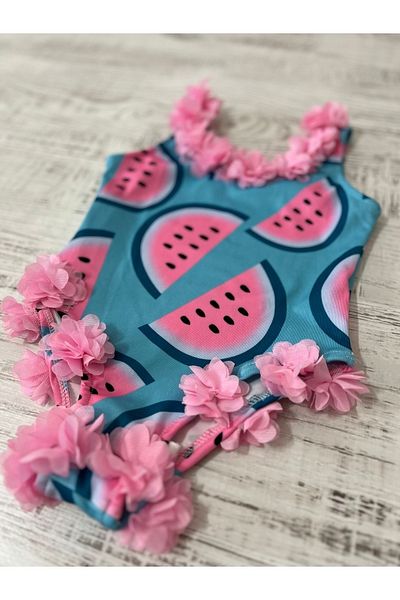 Pukka Boz Watermelon Patterned Swimsuit