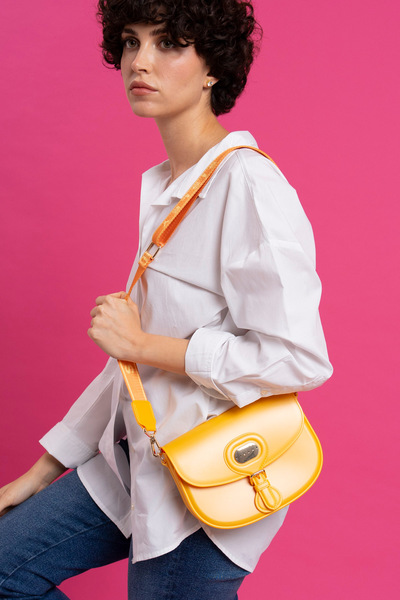 Sisley Yellow Women's Crossbody Bag - SLY003