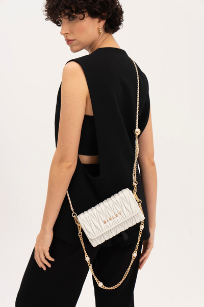 Sisley KADIN ÇAPRAZ ÇANTA BEYAZ SLY058