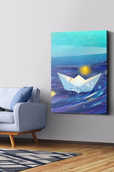 Evinemoda Papirni brod na platnu - Slika na platnu
