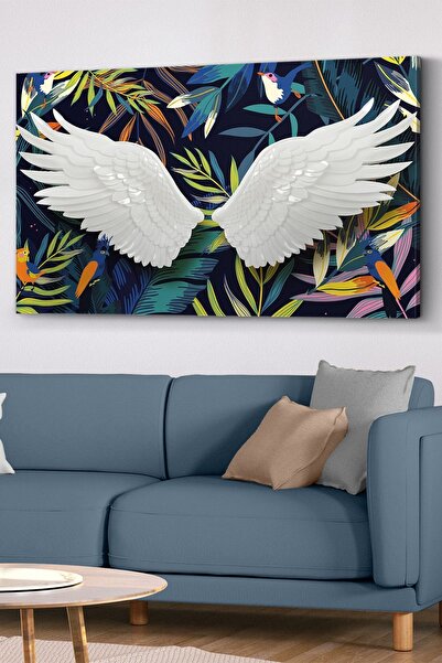 Evinemoda Bela krila na platnu - Slika na platnu