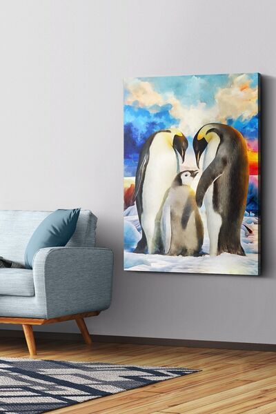 Evinemoda Pingvin platno - Slika na platnu
