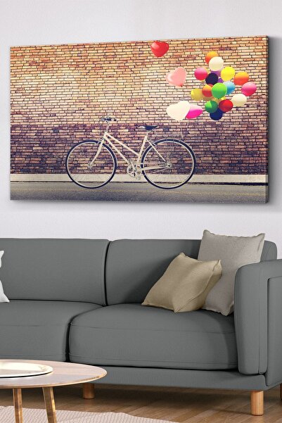 Evinemoda Baloni Bicikl Platno - Slika na platnu